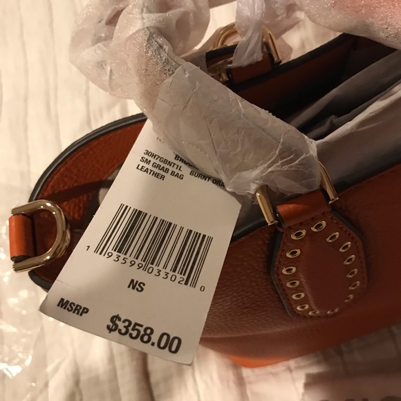 Michael Kors Brooklyn Leather Satchel - Picture 2 of 4